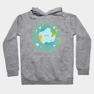 Happy Planet Happy Earth climate change Hoodie